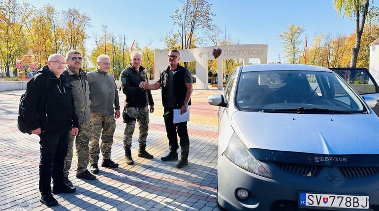 Автопарк добровольчого батальйону «Покровськ-1» поповнився ще однією автівкою