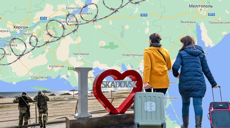 Виїзд зі Скадовська. Як безпечно покинути тимчасово окуповану територію: маршрути та правила