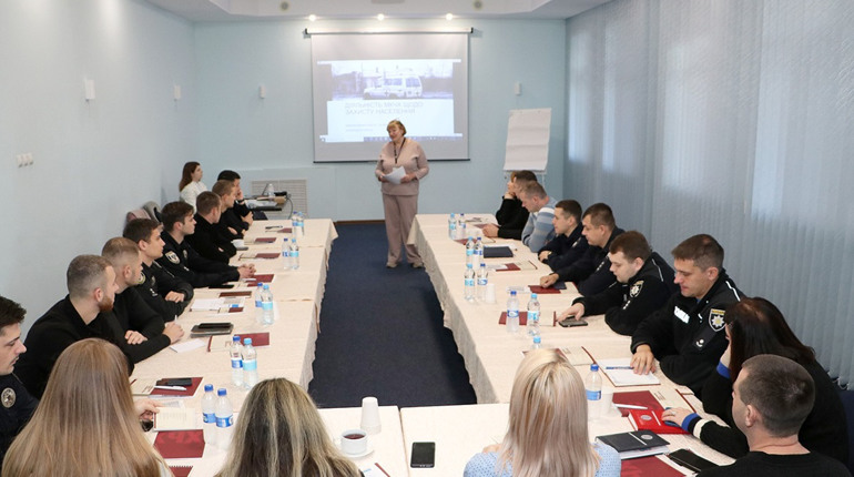 Тренінг від Червоного Хреста: чому навчили поліцейських Чернігівщини