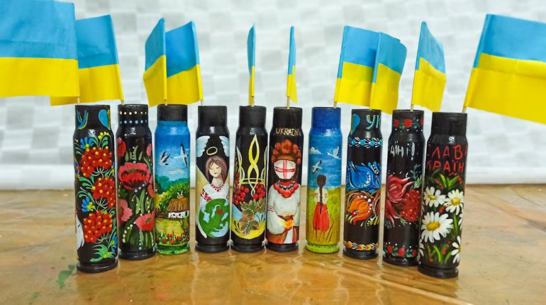 Підтримали захисників: благодійні лоти від вихованців та викладачів Кагарлицької мистецької школи