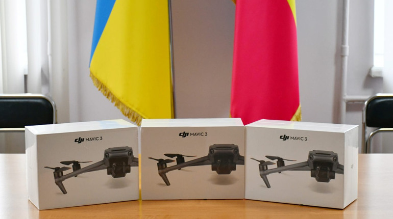 Ще три DJI MAVIC 3 для ЗСУ