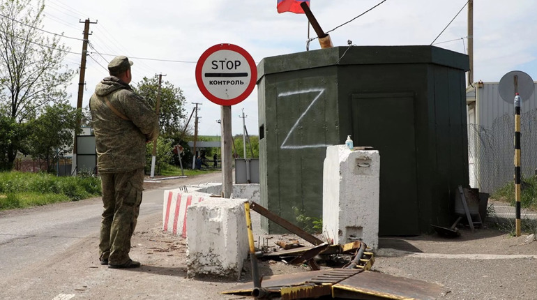 Російські загарбники збільшують кількість блокпостів на окупованому Запоріжжі