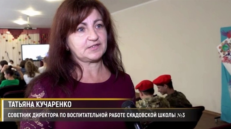 Школярам Скадовська розповідають про «важливість» служби в російській армії