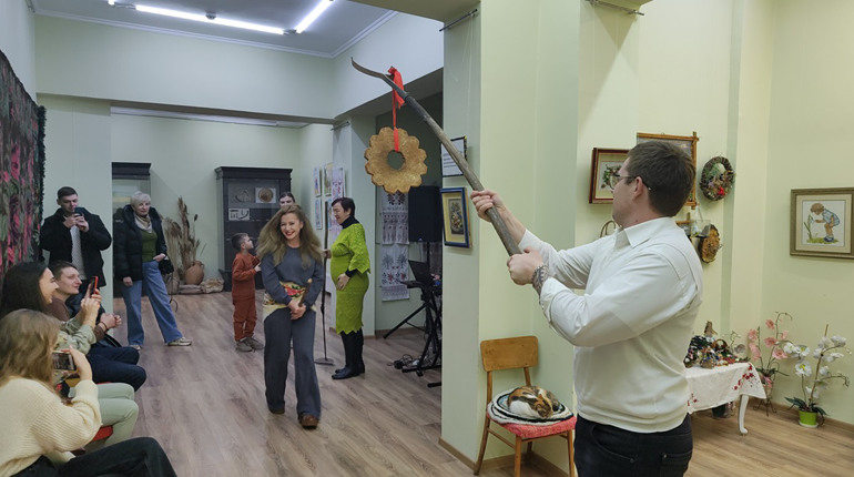 Андріївські вечорниці у Первомайському краєзнавчому музеї: фоторепортаж
