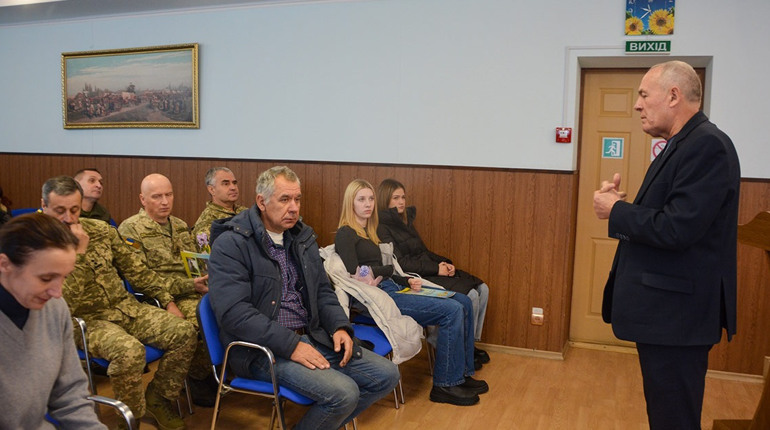 Урочистості до Дня Збройних Сил у Кагарлику