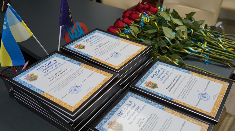 У Городку вітали тих, хто не словом, а справами підтримує українських воїнів і працює на Перемогу