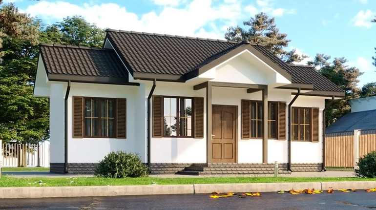 Проект простого одноповерхового будинку – коли варто зупинити на ньому свій вибір?