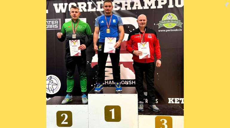 Покровчанин Леон Білицький став чемпіоном світу з гирьового спорту