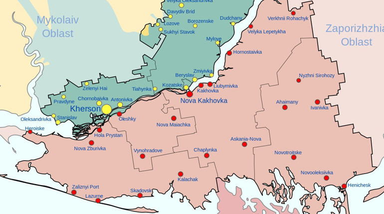 Окупанти обіцяють створити на окупованій Херсонщині єдині керуючі компанії