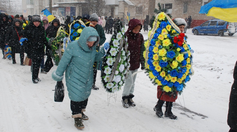 Шосткинці попрощались з іще одним земляком. Приєднався до Небесного воїнства Сергій Замес