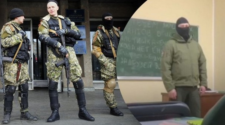 У Скадовську продовжується мілітаризація дітей: силовики РФ проводять виховні лекції