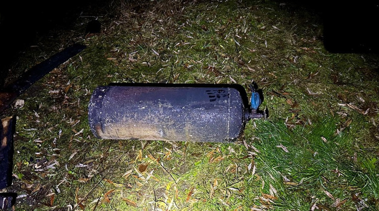У пожежі на Сарненщині з палаючого будинку винесли газовий балон
