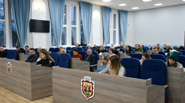 Інформація за грудень...Із розширеної наради при міському голові