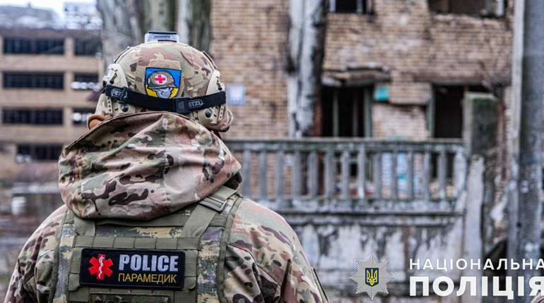 Парамедики поліції Донеччини врятували понад 700 життів. Одна з бригад працює в Торецьку