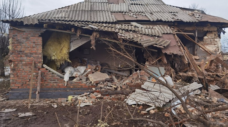 У Сарах, де впав уламок безпілотника армії рф, нині завершили ремонти приватних будинків
