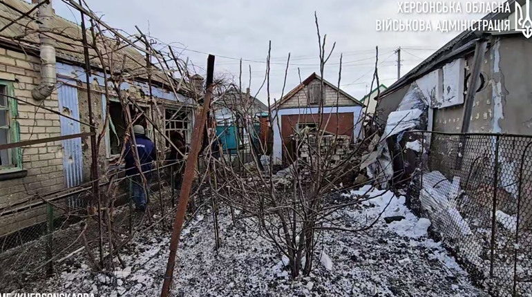 Протягом доби армія рф 73 рази обстріляла Херсонщину: випустила по області понад 300 снарядів