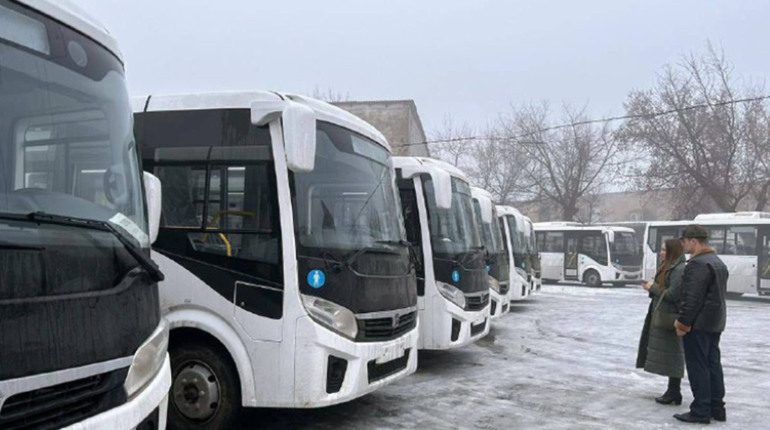 На Луганщині окупанти показали нові автобуси. Куди проляжуть їхні маршрути