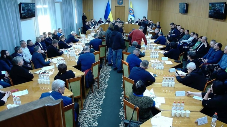На засіданні групи "Прозорість та підзвітність" затримали голову одного з голів ОТГ Одещини