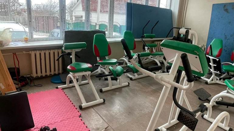 У центрі "Родина 4.5.0" облаштували спортзал для ветеранів, військовослужбовців та членів їх родин