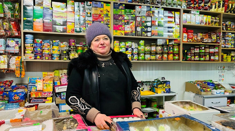 Міські професії: продавчиня Валентина Заносій про смакові вподобання Біляївки і ринок під час війни