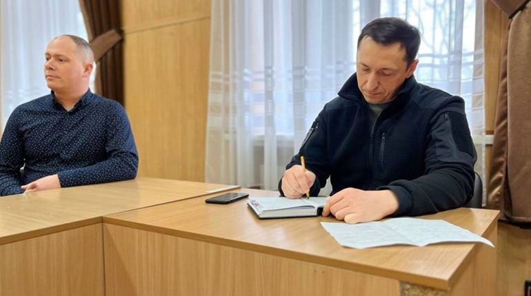 Прийом заступника начальника Кіровоградської ОВА в Долинській