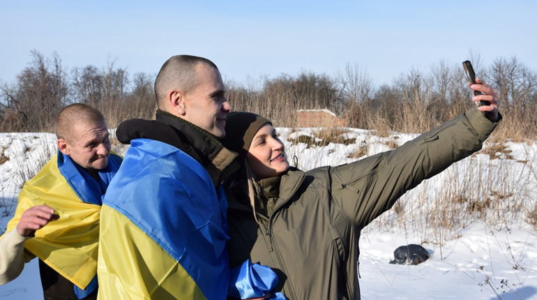 З російського полону повернулися п'ятеро прикордонників-луганців