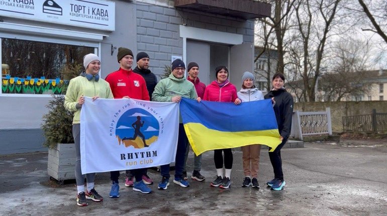 “Біг - активна медитація”: як жовтоводці долають стрес, бігаючи за будь-якої погоди