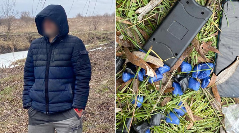 Поліцейські затримали наркоторговців з Полтавщини, які робили "закладки" у Старокостянтинові