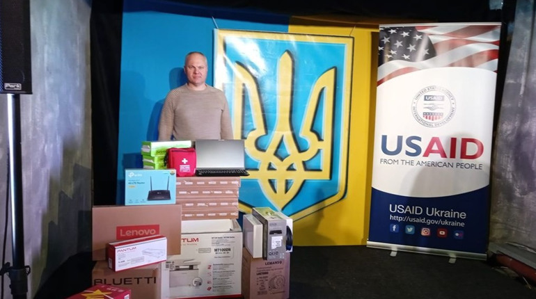 Горностаївська селищна військова адміністрація отримала благодійну допомогу від ГО “Спільно хаб”
