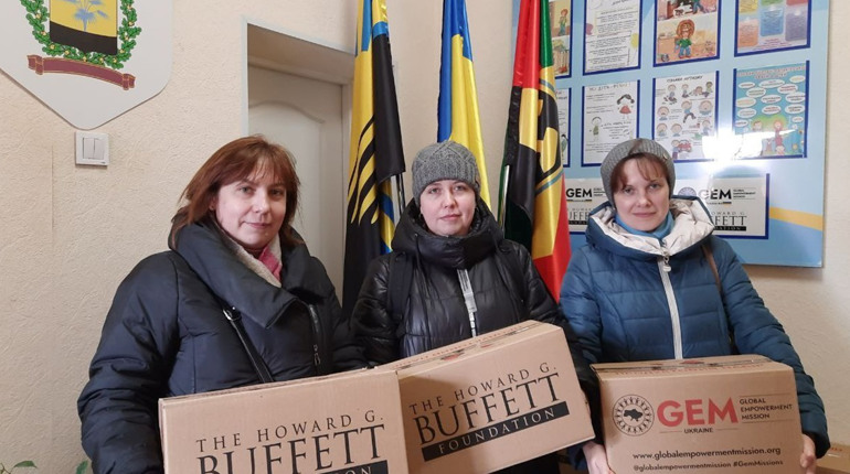 В Києві завершується етап видачі гуманітарки переселенцям з Торецька. Покваптеся, ще можна отримати