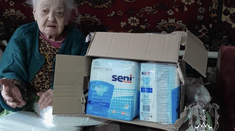 В Покровську для літніх людей можна отримати засоби гігієни. Як це зробити