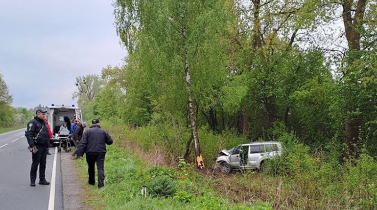 ДТП біля села Іванківці. Водій загинув на місці