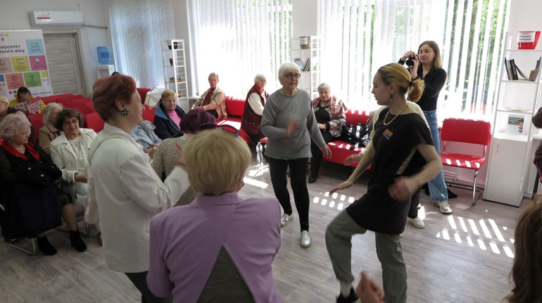 «В ритмі танцю». У Територіальному центрі пройшов святковий захід