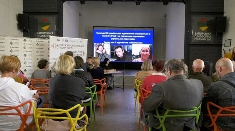 У Мелітополі росіяни викрали п'ятьох журналістів, двоє з них офіційно визнані підозрювані
