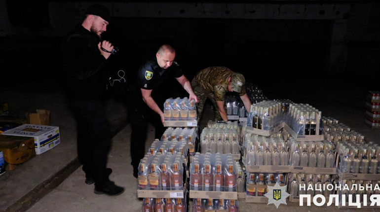 Поліція Донеччини вилучила майже мільйон літрів алкоголю