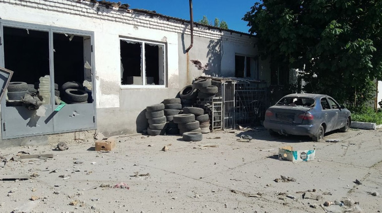 У Скадовську від вибуху пошкоджено СТО: що відомо