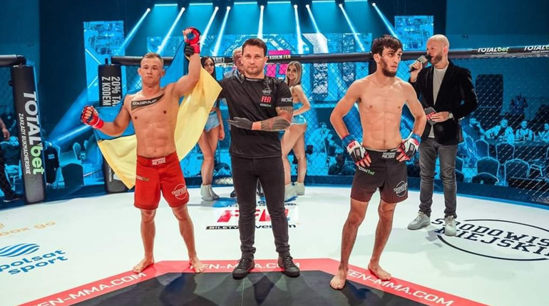 Віталій Якименко з Красноградщини став Чемпіоном світу в Польській лізі FEN, проте пояс не отримав
