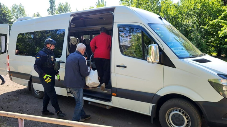 У середу, 22 травня, відбудеться безкоштовна евакуація мешканців Торецької громади до Дніпра