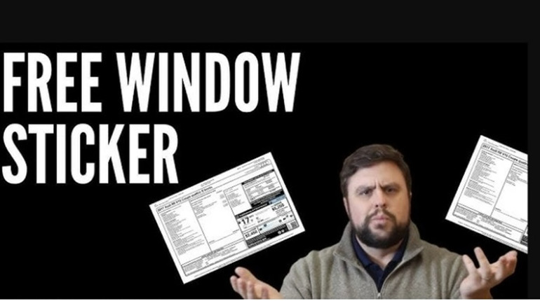 Що таке Window sticker та для чого він потрібен