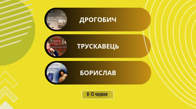 Екскурсія в Ощадбанк та виставка “Паризька школа: Дрогобицькі імена”: афіша на 8-13 червня
