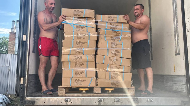 Червоногригорівська громада отримала будівельні матеріали для відновлення житла