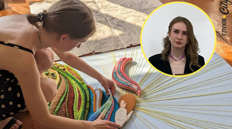 «Мистецтво – це єдине, на що можу вплинути під час катастрофи». Історія художниці з півночі Сумщини