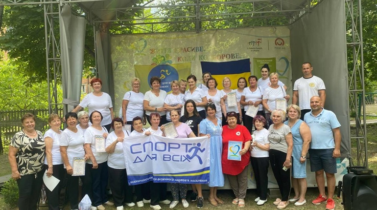 "ДЛЯ СПОРТУ ВІК НЕ ПЕРЕШКОДА" - ПОКАЗАЛИ СТУДЕНТИ УНІВЕРСИТЕТУ ТРЕТЬОГО ВІКУ
