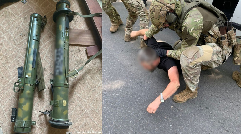 У Херсоні затримали торговця зброєю: чоловік вже встиг продати гранати, запали та набої