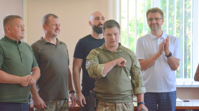 Бійці 157 батальйону ТрО отримали заслужені нагороди