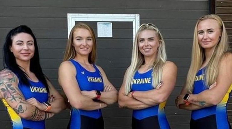 Збірна України з веслування, у складі якого скадовчанка, посіла 5 місце на Олімпійських іграх