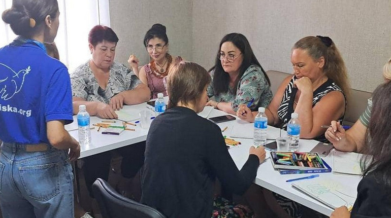 У Нікопольському територіальному центрі відбувся психологічний тренінг