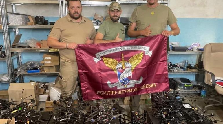 108 дронів передано десантникам Січеславської бригади на Покровському напрямку
