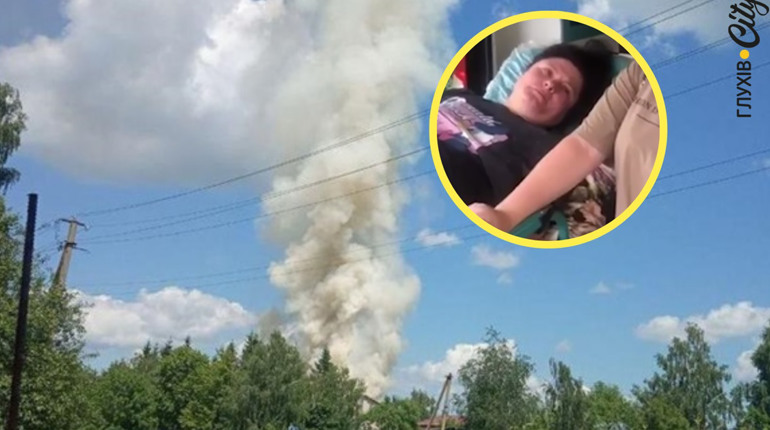 «У тілі застрягли осколки». Постраждалу внаслідок обстрілу Глухова доставили в лікарню в Суми