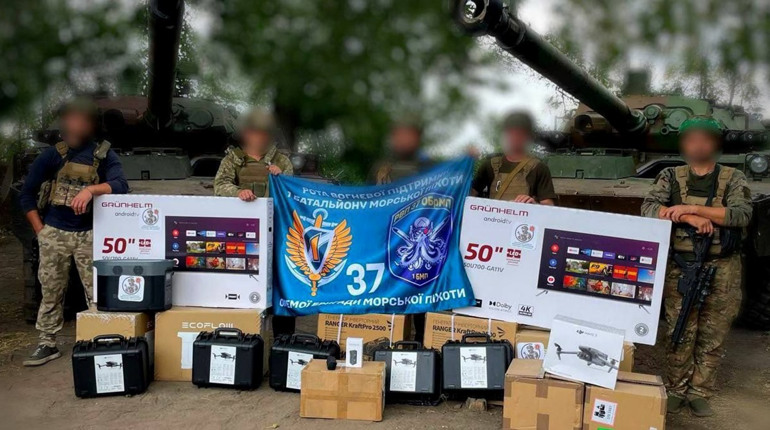 Запоріжці передали допомоги військовим на 35 млн грн. Скільки частин отримали гроші